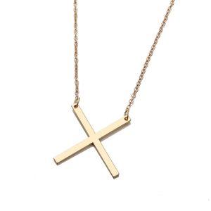 Letter X - Pendants Fashion Necklace